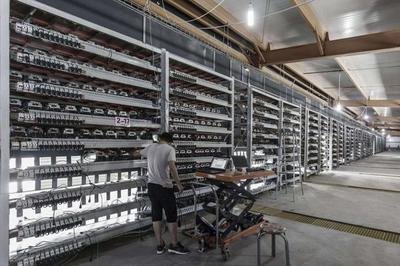 Green energy mining farm in Germany