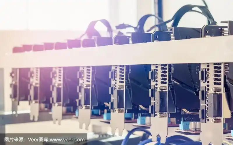 A sprawling mining farm with thousands of active mining rigs operating